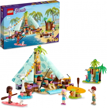 Конструктор Лего 41700 Lego Friends Beach Glamping Кемпінг на пляжі 