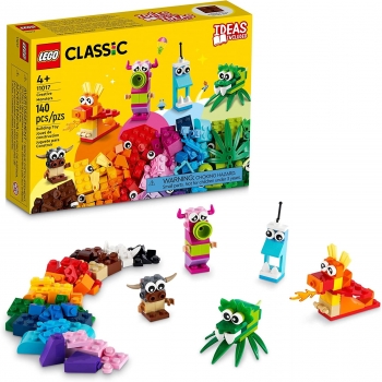 Конструктор Лего LEGO Classic 11017 Creative Monsters Творчі монстри