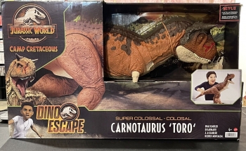 Динозавр Карнотавр Торо Colossal Carnotaurus Jurassic World Toro DINO Escape 