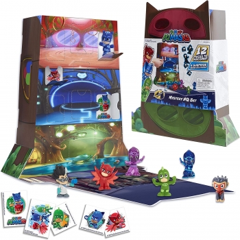 Ігровий набір сюрприз Герої в масках  PJ Masks Night Time Micros Mystery HQ