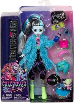 Кукла лялька Monster High 2022 Frankie Stein Sleepover Creepover Party Монстер Хай  Френкі Штейн Піжамна 