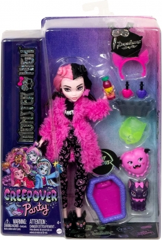 Кукла лялька Monster High 2022 Draculaura  Sleepover Creepover Party Монстер Хай  Дракулаура  Піжамна 