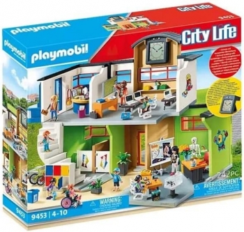 Конструктор Playmobil City Life 9453 Large school Плеймобіл Школа з обладнанням