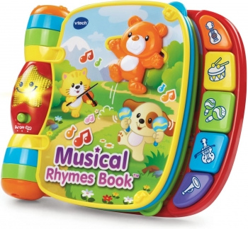 Інтерактивна розвиваюча музична книга VTech Musical Rhymes Book