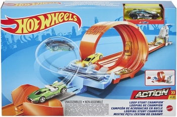 Трек Хот Вілс Чемпіон трюків у петлі Hot Wheels Loop Stunt Champion Track