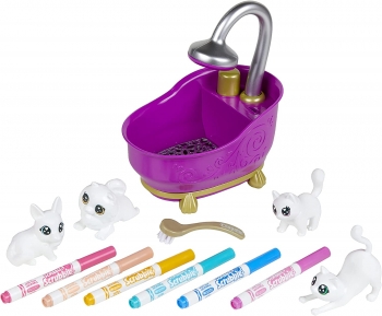 Творчий набір Крайола розфарбуй вихованців у ванній Crayola Scribble Scrubbie Pets Tub