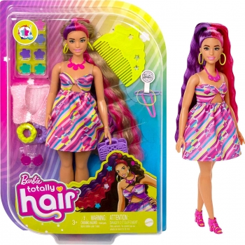 Лялька Барбі Фантастична зачіска Квіткова красуня Barbie Totally Hair Flower Themed