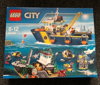  Лего Сіті Lego City 60095 Корабель дослідників морських глибин Deep Sea Exploration Vessel 