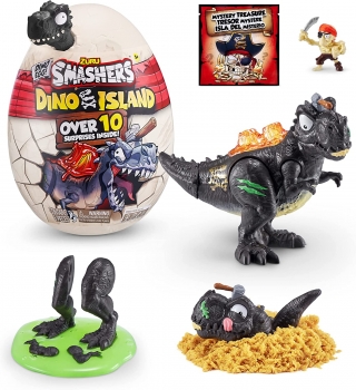 Яйце сюрприз Динозавр Тірекс T-Rex Smashers Dino Island Surprise Mini Egg ZURU 