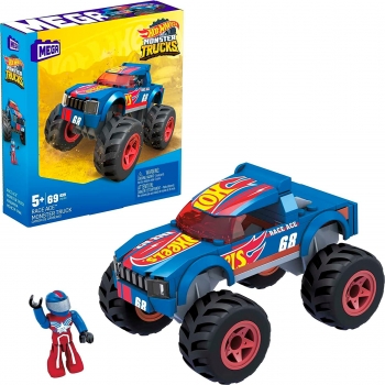 Іграшка конструктор Хот Вілс Мега Hot Wheels Mega Race Ace Monster Truck Building Set