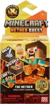 Набір сюрпризів Розкопки Майнкрафт Підземний квест Treasure X Minecraft Nether Quest 