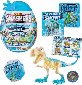 Яйце сюрприз Динозавр Smashers Dino Ice Age Mini Surprise Egg T Rex Skeleton 