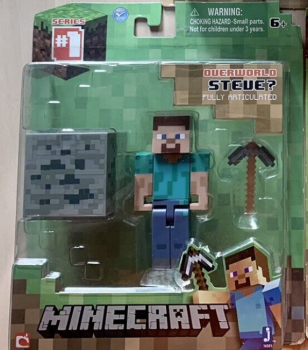 Фігурка Стів виживання Майнкрафт Minecraft Overworld Survival Steve