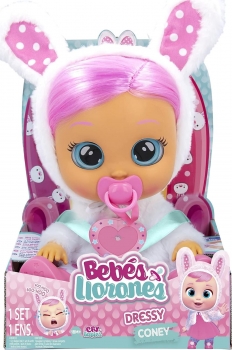 Інтерактивна лялька IMC Toys Плакса Зайчика Коні Cry Babies Dressy Coney