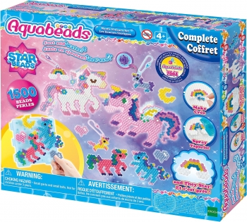 Водна аквамозаїка Аквабідс Чарівні єдинороги  Aquabeads Mystic Unicorn 