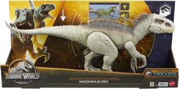 Динозавр Індомінус Рекс Вогні та Звуки 53 см Jurassic World Camouflage 'N Battle Indominus Rex