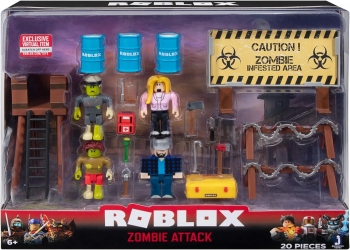 Набір фігурок Роблокс зомбі атака Roblox Action Collection Zombie Attack Playset