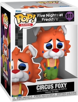 Фігурка фанко поп Фоксі Цирк Funko POP П'ять ночей з Фредді Five Nights at Freddy's Circus Foxy 911 67629