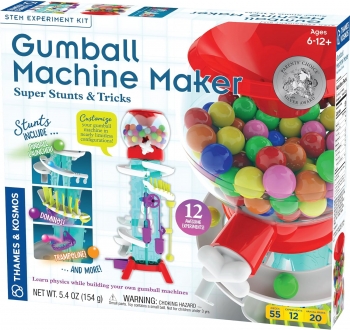 Лабораторія створення інженерних експериментів Гумові кульки Gumball Machine Maker Lab Thames & Kosmos 