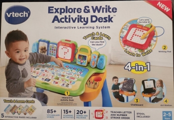  Ігровий розвиваючий центр стіл парта мольберт VTech Explore And Write Activity Desk