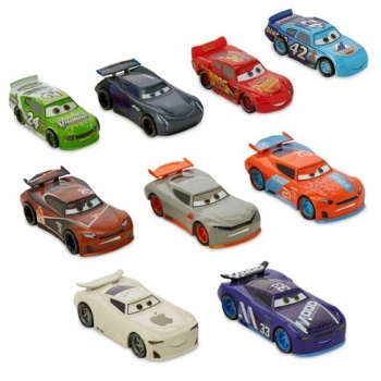 Ігровий набір машинок Тачки  Pixar Cars Cars Figures 9шт Disney store