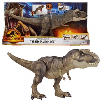 Динозавр Тиранозавр Рекс Jurassic World  Tyrannosaurus Rex  Dominion Thrash 'n Devour Tyrannosaurus Rex Mattel Світ юрського періоду 