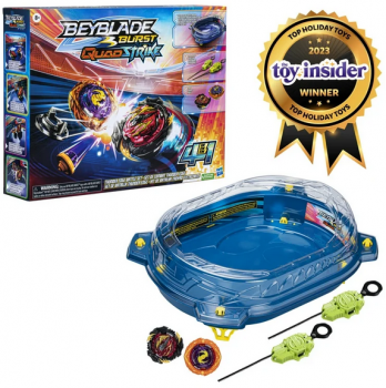 Бейблейд Арена КвадСтрайк з Бейблейдами Beyblade Burst QuadStrike Thunder Edge Battle