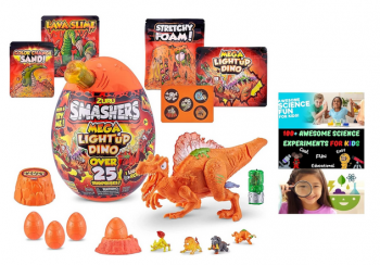 Велике яйце Smashers Mega Light Up Dino T-Rex ZURU  яйце сюрприз динозавр 