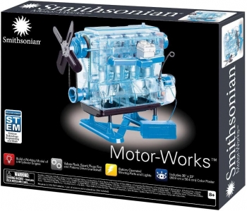 Створення інженерних експериментів Мотор Smithsonian Motor-Works Advanced Science 