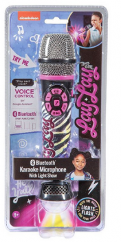 Мікрофон караоке плеєр з світловим ефектом That Girl Lay Lay Bluetooth Karaoke Microphone eKids 