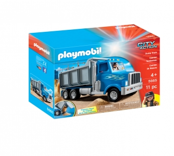 Конструктор Playmobil Плеймобіл  5665 PLAYMOBIL Dump Truck Грузовик Самосвал 
