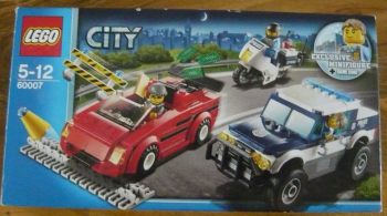  Лего Сіті LEGO City 60007 Поліцейська погоня HIGH SPEED CHASE 