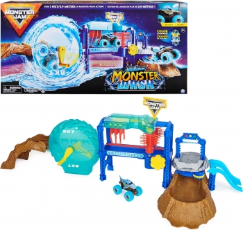 Автомийка з акулою змінює колір Monster Jam Megalodon Monster Wash Megalodon Monster Truck
