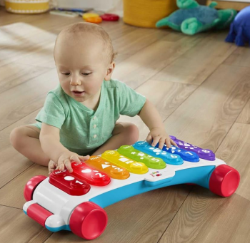 Інтерактивний ксилофон світлові ефекти Фішер Прайс  Fisher-Price Light-Up Xylophone