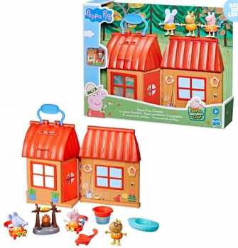 Ігровий набір будинок кемпінг Пеппи Peppa Pig Cozy Campsite Mini Figures