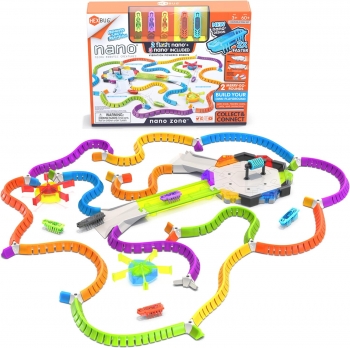 HEXBUG Nano Zone, сенсорні іграшки для дітей та кішок, що складаються з більш ніж 60 деталей та 5 нано-жуків