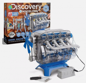 Створення інженерних експериментів Мотор DISCOVERY MINDBLOWN Model Engine STEM