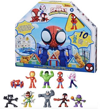 Ігрові фігурки 10шт Спайді і друзі Marvel Spidey and his Amazing Friends Spidey Surprise 