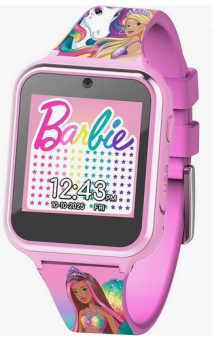 Дитячий розумий годинник  Барбі Accutime Barbie Educational Learning Touchscreen Kids Smart Watch