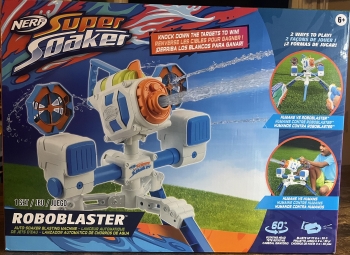  Водяний бластер пістолет Нерф NERF Super Soaker Robo Blaster 