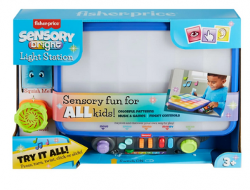 Інтерактивний сенсорний розвиваючий стіл Фішер Прайс   Sensory Bright Light Station Electronic Learning Activity Table