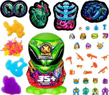 Набір сюрприз Розкопки Прибулець Розсічення прибульців TREASURE X Mega Alien Dissection