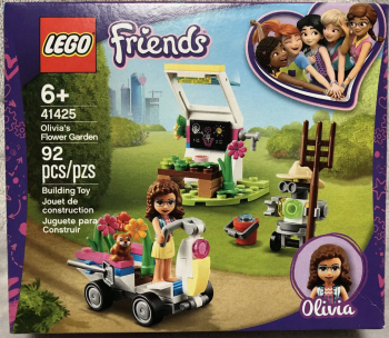 Лего Lego Friends 41425 OLIVIA'S FLOWER GARDEN  Кольоровий сад Олівії 