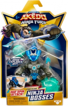 Ігровий набір бійця Акедо Боси Ніндзя Legends of Akedo Ninja Bosses Cyber Blade