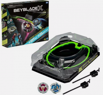 Набір арена і 2 Бейблейд з пускачами Beyblade X Xtreme Battle Set Generation 4