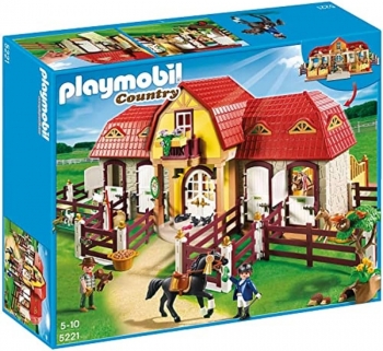 Конструктор Плеймобіл Playmobil  5221 Country Paddocks Country Paddocks Кінний завод із кіньми та загоном 