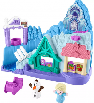 Ляльковий замок Ельзи  Ерендел Холодне серце Little People Disney Frozen Arendelle Wonderland 