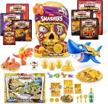 Ігровий набір ZURU Полювання за золотими скарбами Smashers Dino Island Gold Treasure Hunt 