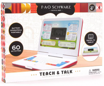 Розвиваючий Ноутбук для дітей  FAO Schwarz Teach & Talk Exploration Laptop