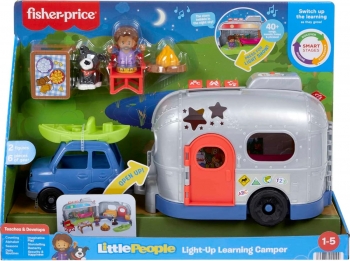 Ігровий набір Фішер Прайс навчальний кемпер Fisher-Price Little People Light-up Learning Camper 